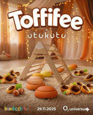 Utukutu bude na @humbook festu! 🎉📚 (společně s Toffifee 😋) Díky našemu partnerství s Toffifee bude jejich zóna doplněná o...
